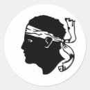 Suche nach korsika aufkleber Flagge