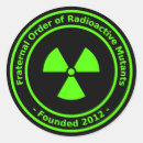 Suche nach radioaktiv aufkleber Bestrahlung