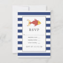 Suche nach fische rsvp karten Blau