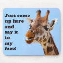 Suche nach lustige giraffen mousepads Niedliche giraffe