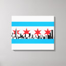 Suche nach chicago flagge poster Skyline