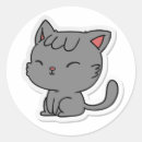 Suche nach weiße katze aufkleber Niedlich