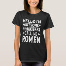 Suche nach römer tshirts Anrufen