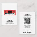 Suche nach musikinstrumente visitenkarten Pianist