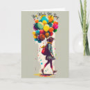 Suche nach roter ballon karten Mädchen