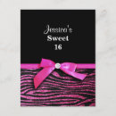 Suche nach rosa zebra 16 geburtstag einladungen Sechzehn