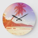 Suche nach tropischer strand wanduhren Sonne