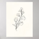 Suche nach vintage skizze poster Blume