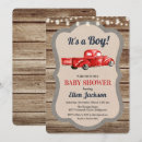 Suche nach vintager lkw einladungen Babyduscheinladung