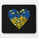 Suche nach frieden mousepads Herz