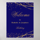 Suche nach goldener stern poster Blau und gold