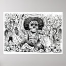 Suche nach santa muerte poster Vintag