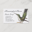 Suche nach kolibris visitenkarten Grün