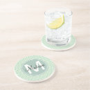 Suche nach quatrefoil untersetzer Monogramm