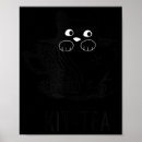 Suche nach lustige schwarze katze poster Kätzchen