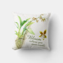 Suche nach orchideen kissen Aquarell