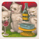 Suche nach vintage kätzchen untersetzer Kitty