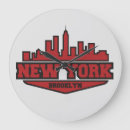 Suche nach manhattan skyline wanduhren New york city