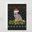 Suche nach weihnachtskatze einladungen Katzenliebhaber