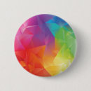 Suche nach buntes geometrisches buttons Regenbogen