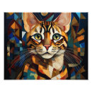 Suche nach bengalische katze poster Portrait