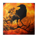 Suche nach schwarzer vogel fliesen Halloween