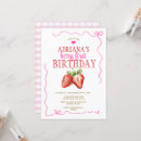 Suche nach coquette geburtstag einladungen Gingham