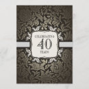 Suche nach 40 jährige einladungen Damast