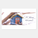 Suche nach neues haus aufkleber Party