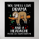 Suche nach funny sloth poster Faultier