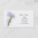 Suche nach calla visitenkarten Mit blumen
