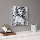 Suche nach schöne frauen wanduhren Portrait