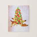 Suche nach weihnachtsbaum puzzle Rot
