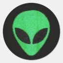 Suche nach grünes alien aufkleber Gesichtspunkt