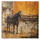 Suche nach horn fliesen Pferd