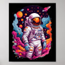 Suche nach astronauten poster Planet