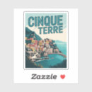 Suche nach cinque terre aufkleber Vintag