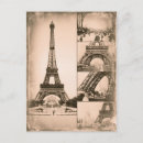 Suche nach eiffel tower postkarten Retro