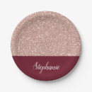 Suche nach glitter teller Rosengold