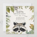 Suche nach raccoon party einladungen Wilde