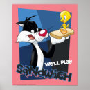 Suche nach sylvester cat poster Looney tunes