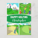 Suche nach golf cartoon postkarten Golfer