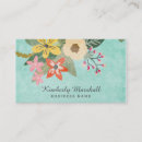 Suche nach türkis visitenkarten Blume