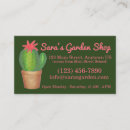 Suche nach grüne pflanzen visitenkarten Kakteen