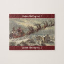 Suche nach weihnachtsmann puzzle Rentiere