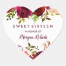 Suche nach sweet sixteen aufkleber Rot