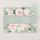 Suche nach floral save the date postkarten Typografie