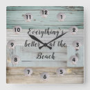 Suche nach strand muscheln wanduhren Strandhaus