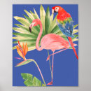 Suche nach flamingo blume poster Tropisch