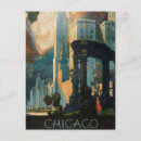 Suche nach vintage chicago postkarten Stadt